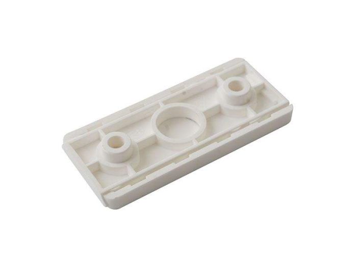 Заглушка-розетка для пластиковых окон бел.