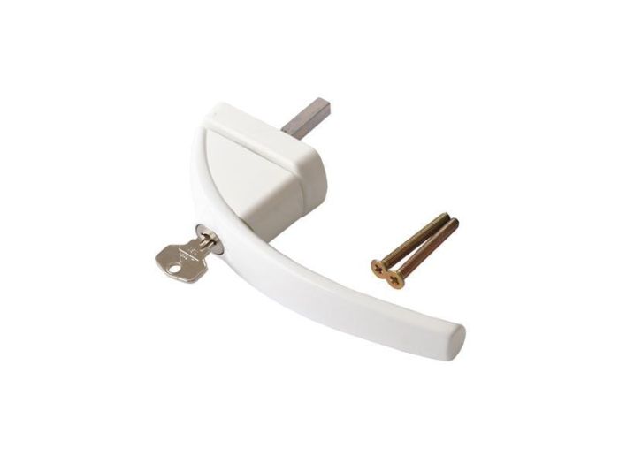 Ручка оконная ROTO SWING с ключом штифт 37 мм (бел.)