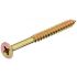 Саморез ж/пассивированный 6х80, острый, потай, Pozi